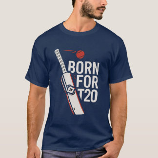 T20クリケットグラフィックTシャツ Tシャツ