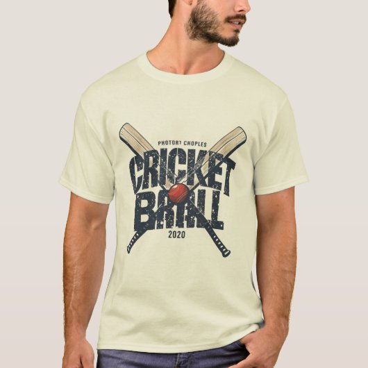 T20クリケット対決Tシャツ Tシャツ (正面)