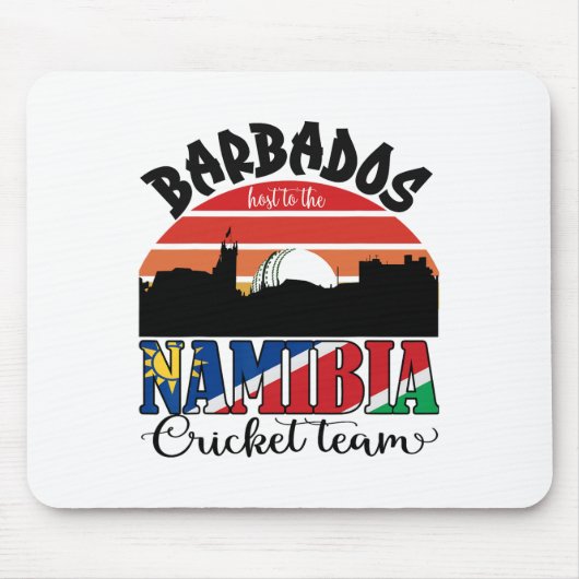 T20 Cricket Guyana Host To The Namibia Cricket Tea マウスパッド (正面)