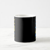 T21世誇りを持った界ダウン症候群認識度日 コーヒーマグカップ (中央)