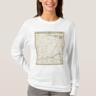 T22S R27E Tulare郡セクション地図 Tシャツ