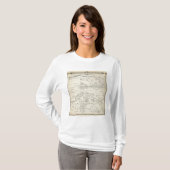 T22S R28E Tulare郡セクション地図 Tシャツ (正面フル)