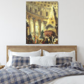 T28516 Alexanderアカ素晴らしの墓を訪問 キャンバスプリント (インサイチュ (寝室))