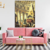 T28516 Alexanderアカ素晴らしの墓を訪問 キャンバスプリント (インサイチュ (リビング))