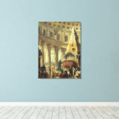 T28516 Alexanderアカ素晴らしの墓を訪問 キャンバスプリント (インサイチュ (ウッドフロア))