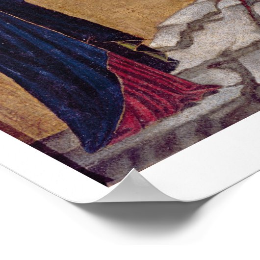 T28723 The Crucifixion (panel) ポスター (角)