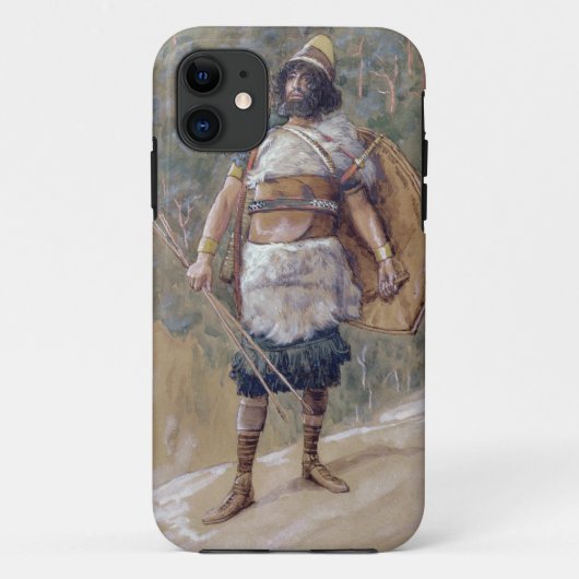 T30121旧約聖書の戦士(w/c紙で) Case-Mate iPhoneケース (裏面)