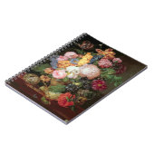 T30763花およびフルーツ(パネル)の静物画 ノートブック (左側)