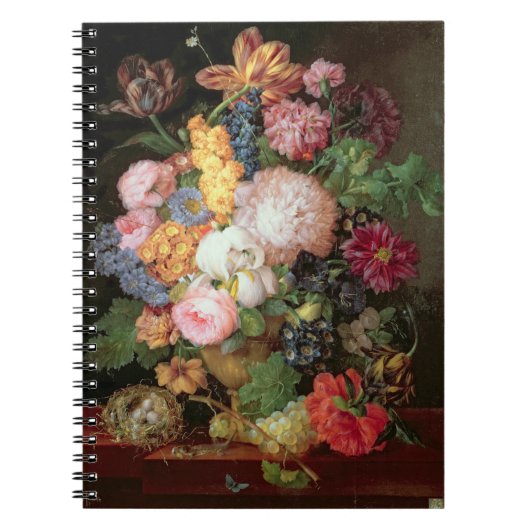 T30763花およびフルーツ(パネル)の静物画 ノートブック (正面)