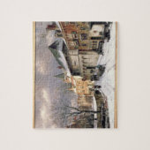 T31117冬のオランダの町の眺め ジグソーパズル (縦)