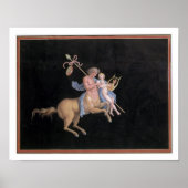 T31144 Chiron Instructing Achilles in the Art of M ポスター (正面)