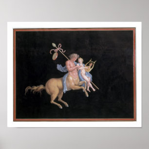 T31144 Chiron Instructing Achilles in the Art of M ポスター