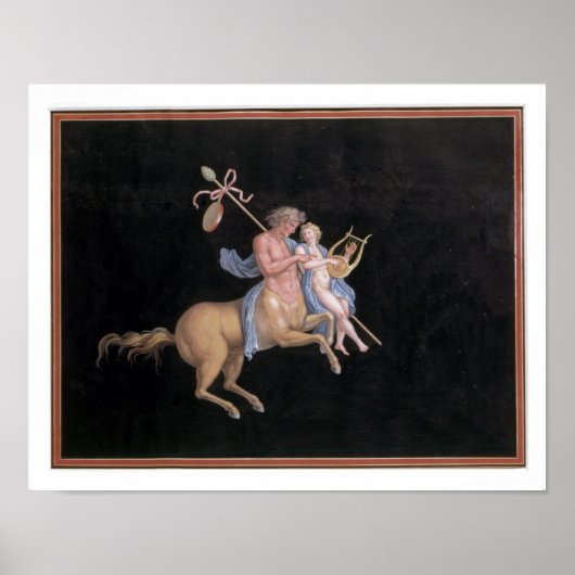 T31144 Chiron Instructing Achilles in the Art of M ポスター (正面)