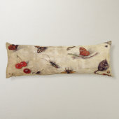 T31567さまざまな昆虫、フルーツおよびAnimaの勉強 ボディピロー (裏面)