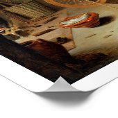 T31883老婆とのインテリア ポスター (角)