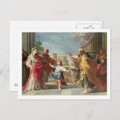 T32126キリストが神殿で説教する ポストカード (正面/裏面)