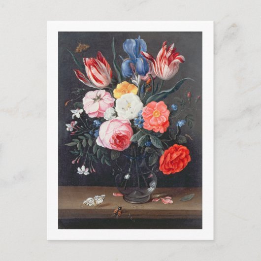 T32511まだ花の花瓶の寿命, 1661 (参照) ポストカード (正面)