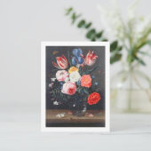 T32511まだ花の花瓶の寿命, 1661 (参照) ポストカード (スタンド正面)