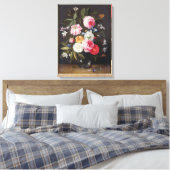 T32512 Still Life of Flowers in a Bevener, 1661 （参 キャンバスプリント (インサイチュ (寝室))