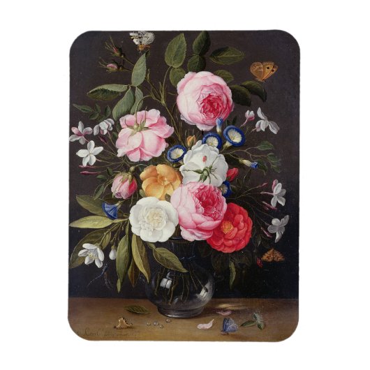 T32512 Still Life of Flowers in a Bevener, 1661 (参 マグネット (縦)