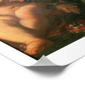 T32714フラワーガーランドを支える2つのパッティ ポスター (角)