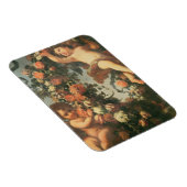 T32714フラワーガーランドを支える2つのパッティ マグネット (右側)