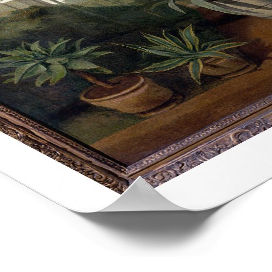 T33047植物園 ポスター (角)