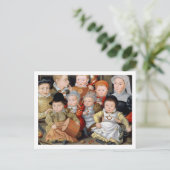 T33337母親の8人のポートレート ポストカード (スタンド正面)