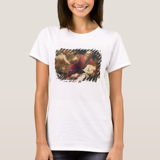 T33486アイザックの犠牲 Tシャツ (正面)