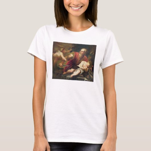 T33486アイザックの犠牲 Tシャツ (正面)