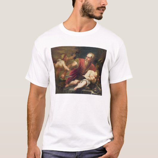 T33486アイザックの犠牲 Tシャツ (正面)