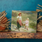 T33572市場には、脂肪買豚に フォトプラーク (側面)