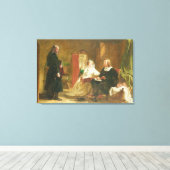 T33679 A Question of Faith, 1863 キャンバスプリント (インサイチュ (ウッドフロア))