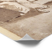 T34029 Aクエーカー祈りの言葉会議(ペンとインク紙上) ポスター (角)