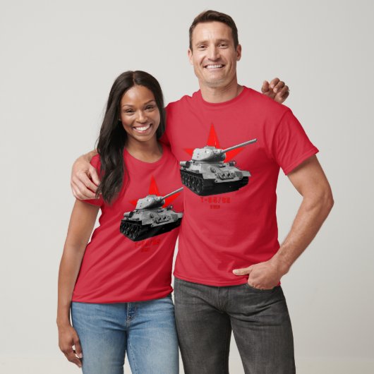 T3485 Military tank WW2 Tシャツ (ユニセックス)