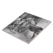 T34894英国の蹄鉄工1822年(litho) タイル (側面)