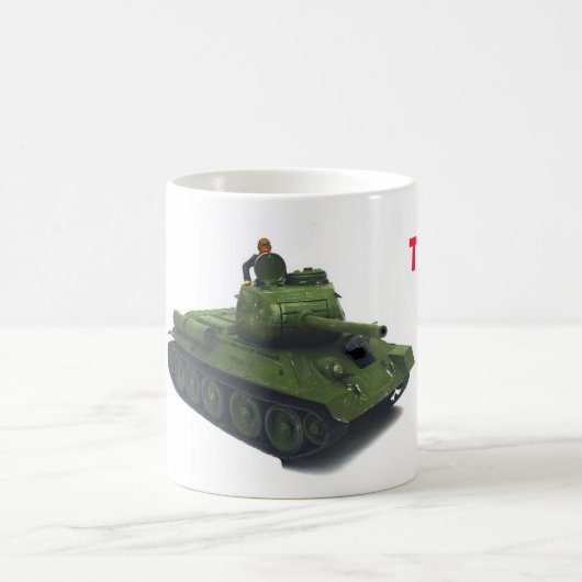 T34/85ソ連マグカップ コーヒーマグカップ (中央)