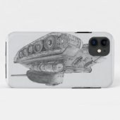 T34 iphoneの場合 Case-Mate iPhoneケース (裏面(横))