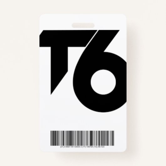 (T6)Dante Niehoff Vlogs識別カード バッジ (裏面)