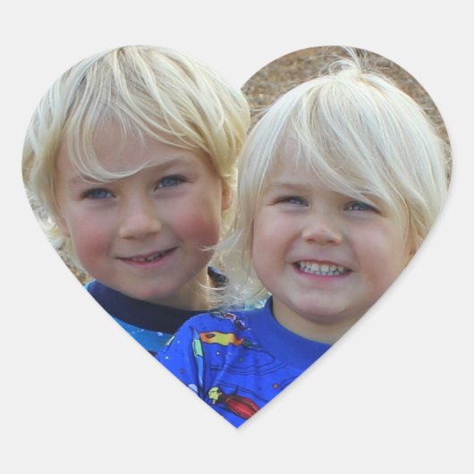 T8 & Jaxハートスタンプ ハートシール (正面)