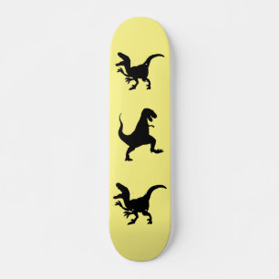 T-おもしろいレックスDINOスケートボード スケートボード