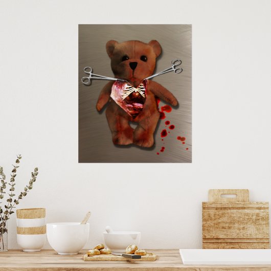 T.ベアのポスターの剖検 ポスター (キッチン)