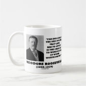 T.ルーズベルト賞偶然の仕事の懸命の仕事が行う コーヒーマグカップ (左)