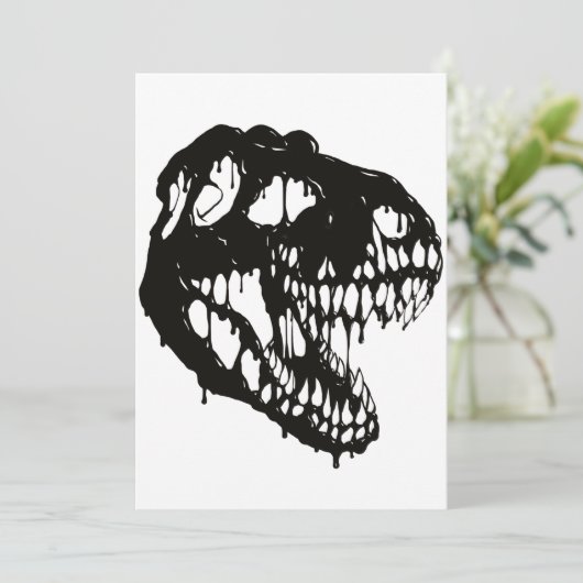 T-レックスの溶けた姿 招待状 (スタンド正面)