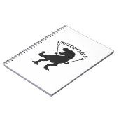 T-レックス停止不可 – 背景色の選択 ノートブック (左側)