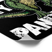 T-レックス食べ私の膵臓おもしろい糖尿病アワーン ポスター (角)