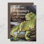 T-レックス, 恐竜の誕生日 招待状 (正面/裏面)