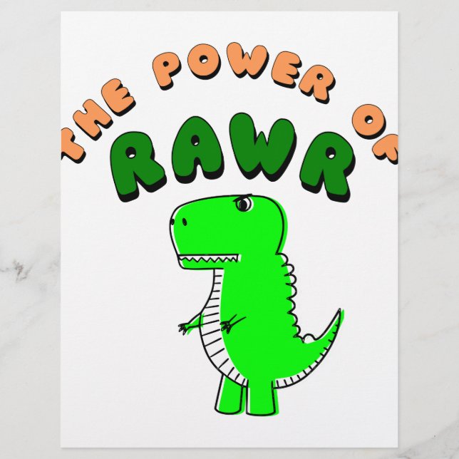 T-レックスRawrのパワー (正面)