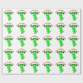 T-レックスRawrのパワー ラッピングペーパー (フラット)