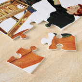 T.木をトッピングする ジグソーパズル (側面)